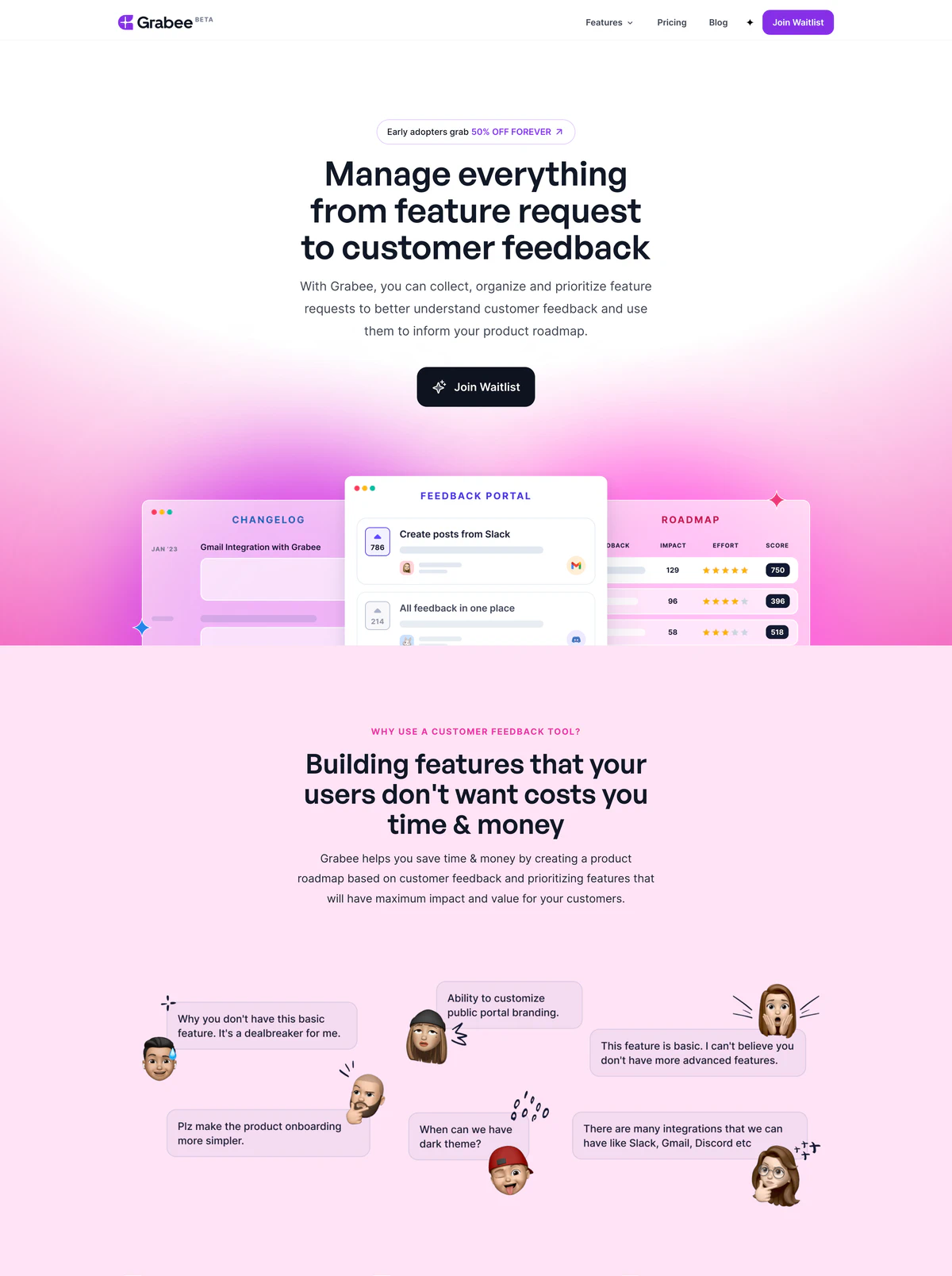 Landing Page Example Grabee