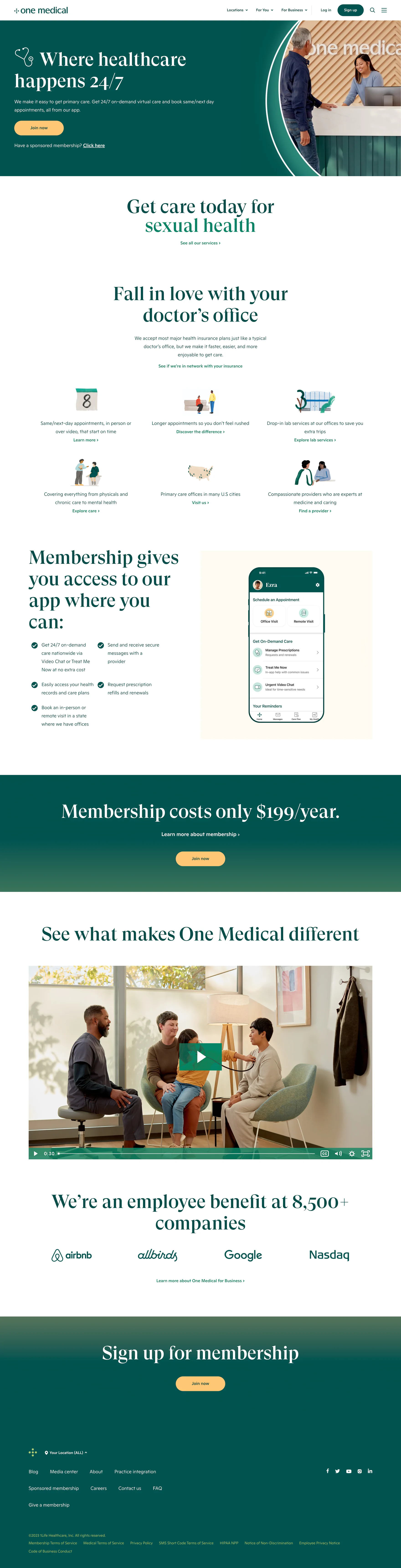 Landing Page Example One medical